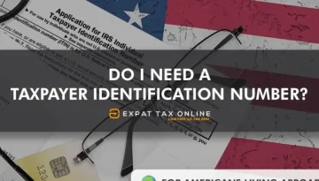 What is a taxpayer identification number