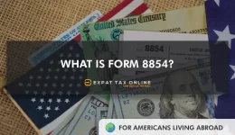 what-is-form-8854
