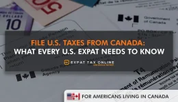 File US Taxes from Canada
