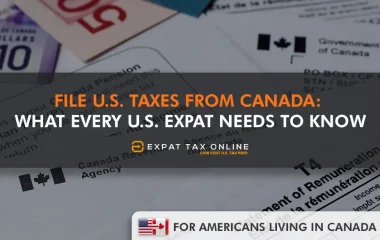 File US Taxes from Canada