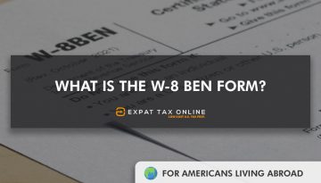 W-8 BEN Form
