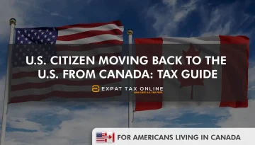 US citizen moving back to US from Canada