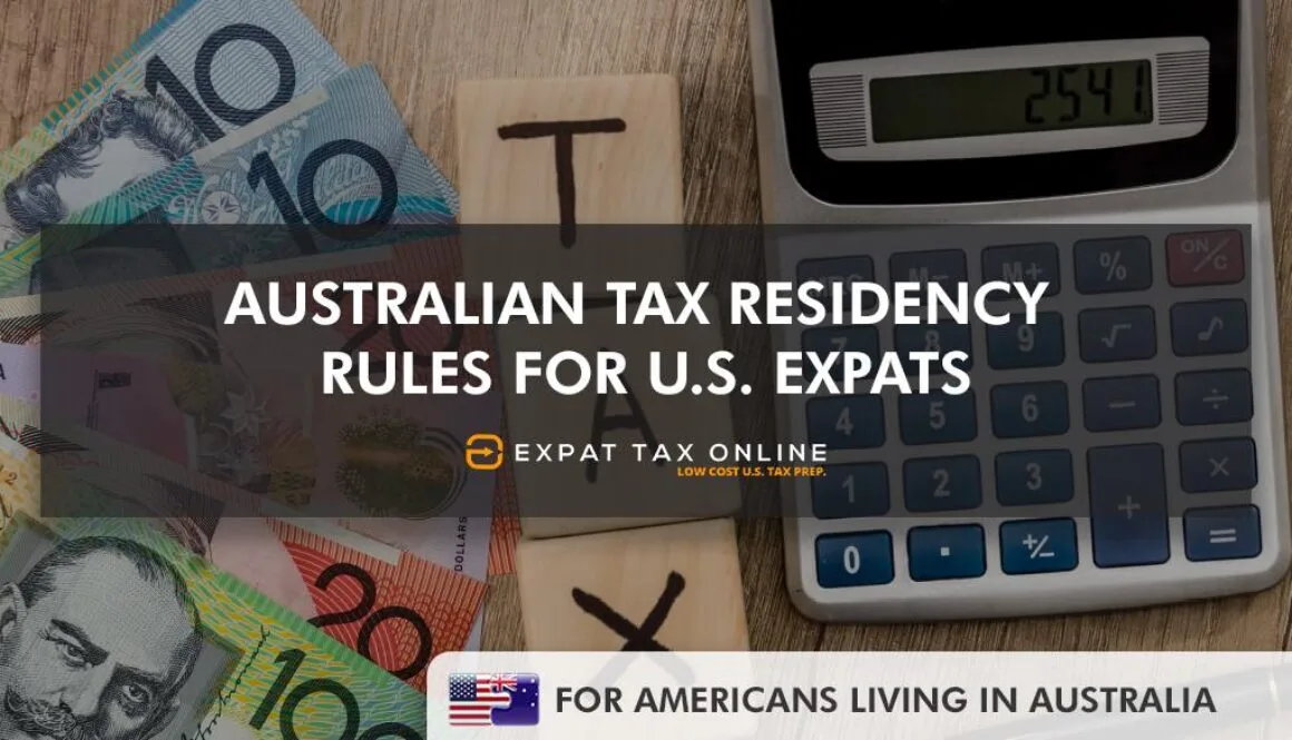 australian tax residency rules