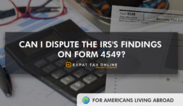 IRS Form 4549