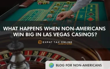 Non-US citizens casino winnings taxes