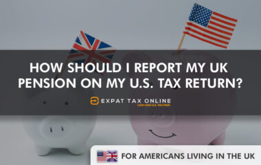 Reporting UK Pension on US Tax Return