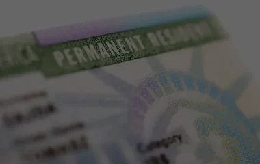 Self sponsored green card header